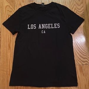 Forever 21 Black T-shirt: size S